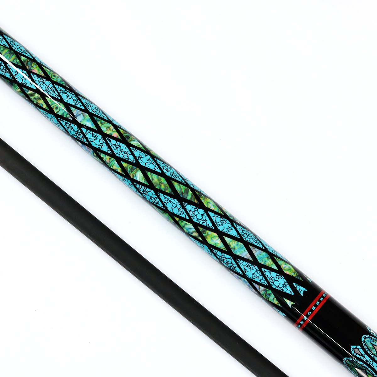 xikuno High Quality YFen New Design Carbon Fiber Shaft & Ebony Butt Billiard Pool Cues For Sale