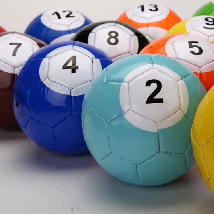 Size No 2 3 4 5 Billiard Snook Soccer Ball Football Full Set Snookball Snooker Street Game Sport Toy Poolball 16 Pcs
