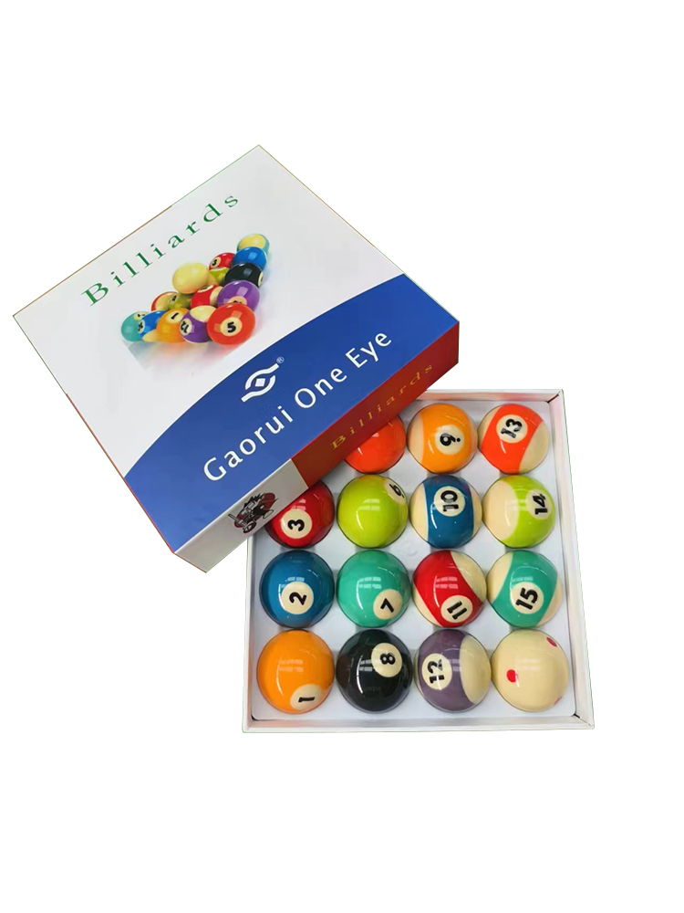 Gaorui 57.2mm One-Eye Resin Snooker & Billiard Ball Set for Tournament Use