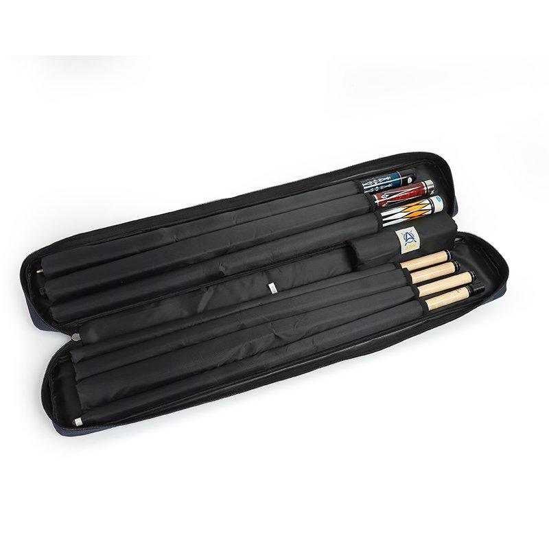 wholesale waterproof 3B 4S Billiard cue case Pool Cue Stick Carrying Bag Stick Holder for 1/2 Billiard Cue Stick