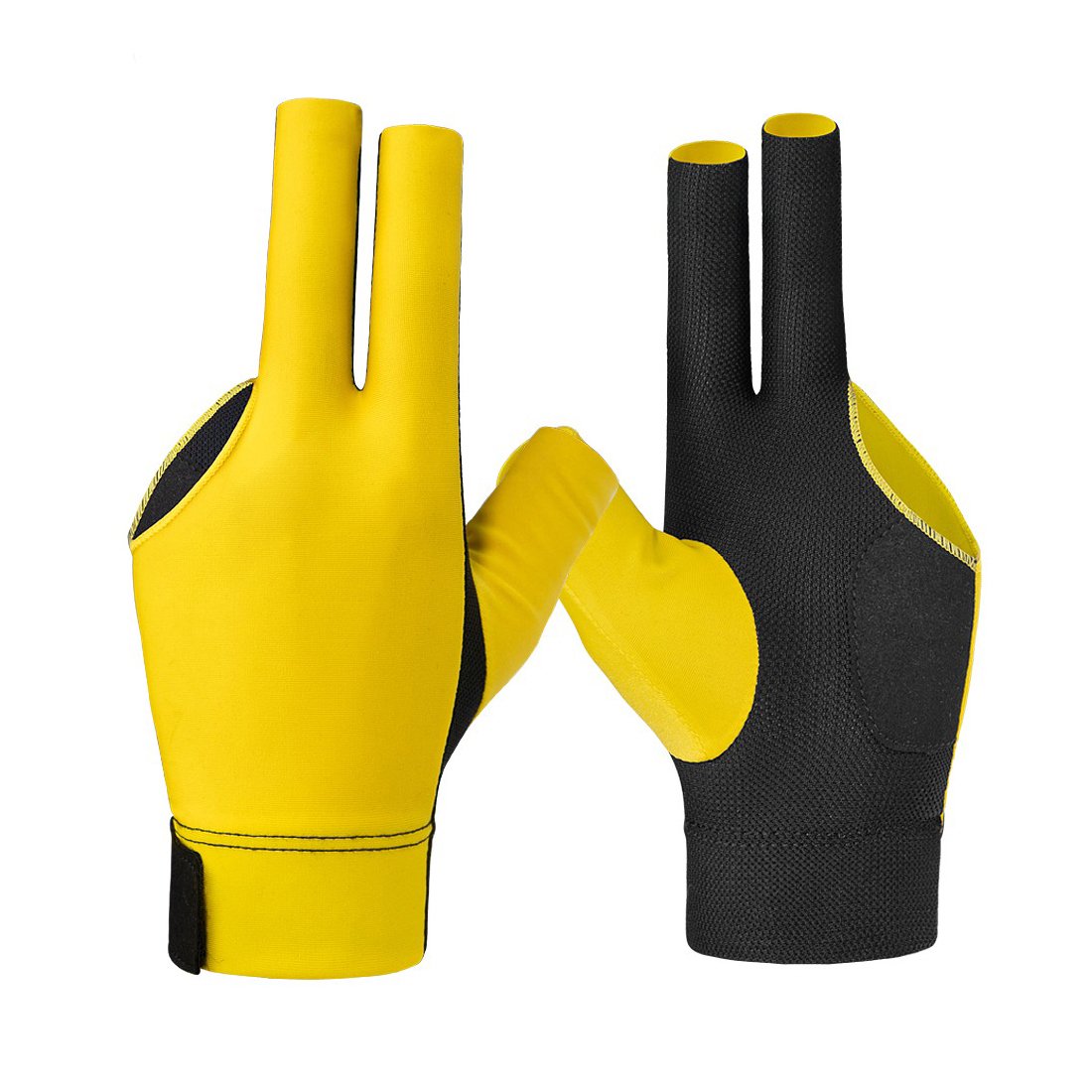 Wholesale Custom Billiards Gloves Non Slip Pad 3 Fingers Pool Cue Snooker Gloves For Left