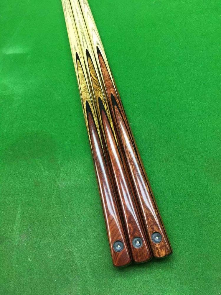 professional very straight snake wood handmade snooker cue