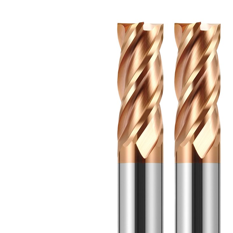 SNOOKER High Quality 4 Flutes Manufacturer CNC Carbide Router Bits 6mm Shank Corner Radius End Mill Cutter For Steel