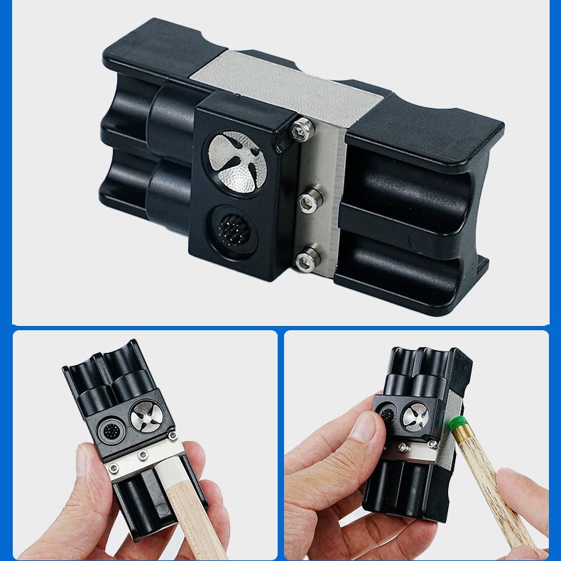 Premium 9 in 1 Billiard Pool Snooker Cue Tip Scuff Trim Burnish Repair Change Tool
