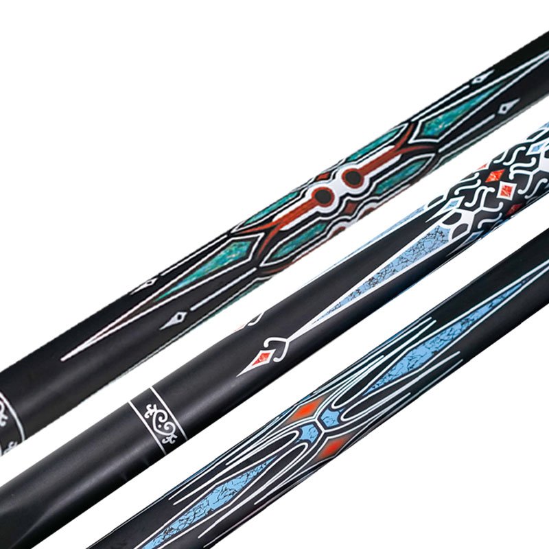 Fast Supplier Precision Balanced Shaft Snooker & Billiard Cue Nice Design with Bright Color