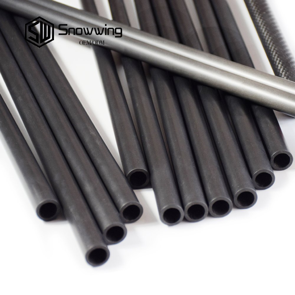 OEM low deflection tacos billiard cues plain UD carbon fiber pro taper cues snooker cue golf shaft tube tapered