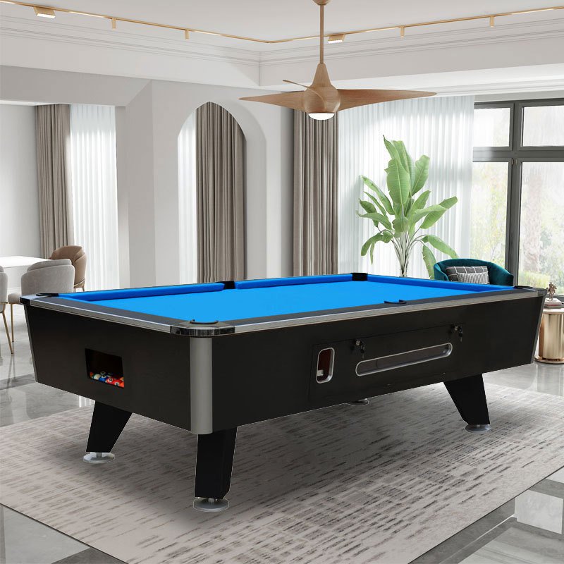 High Quality Leisure Entertainment Commercial 7Ft 8Ft Snooker Table Coin Operated Pool Table With Billiards Accessories Gift