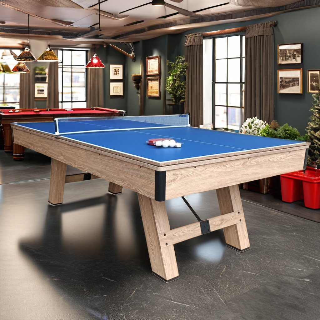 Versatile 6ft-9ft Folding Snooker Table with Slate Cushions Wood Legs Coin-Operated Pool Dining Features