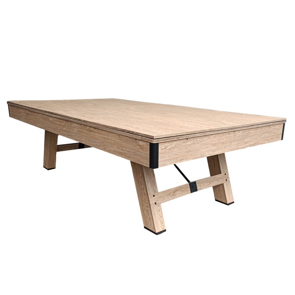 Versatile 6ft-9ft Folding Snooker Table with Slate Cushions Wood Legs Coin-Operated Pool Dining Features