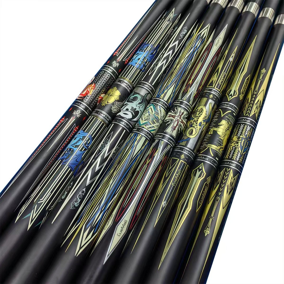 Premium Quality Sportcraft Fibre Glass Pool Cue Unilock Pool Cue Stick with 13mm Tip For Sale