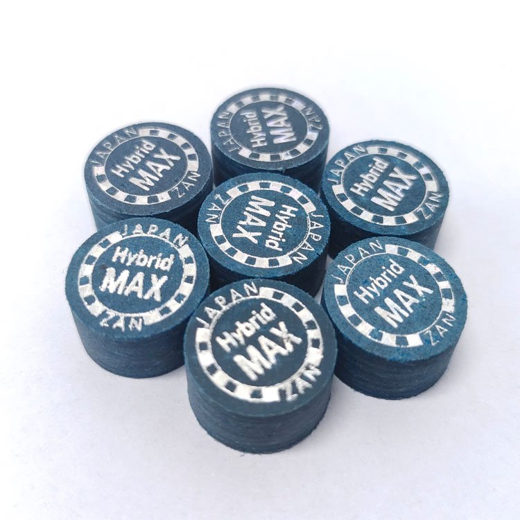 Factory wholesale S/M/H imported pigskin leather billiard stick head pool cue connector tip Billiard accessories for sale