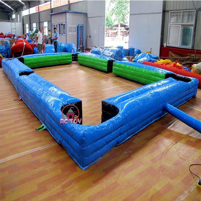 Custom giant inflatable human billiards pool table inflatable snooker ball field for kids