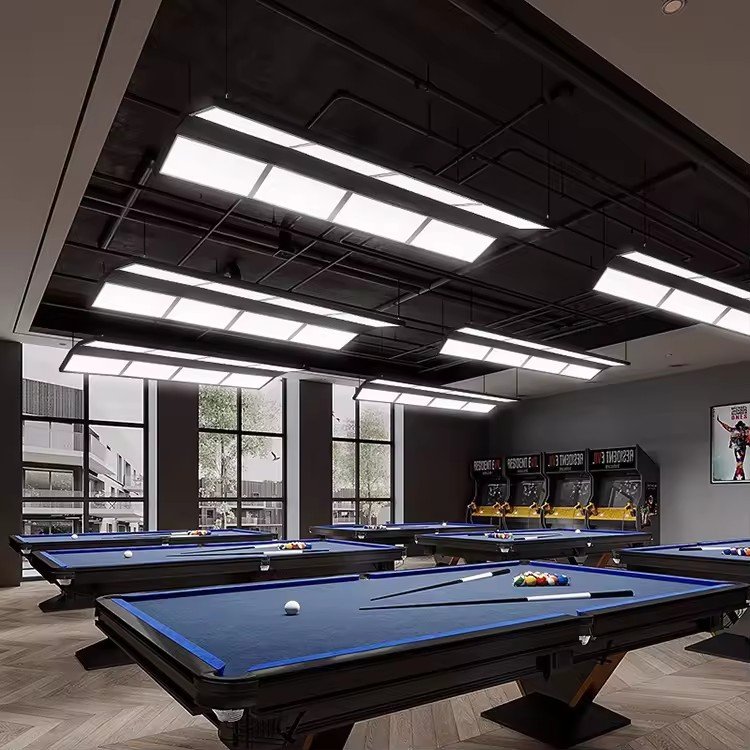 Pool table shadowless pendant light American black eight snooker eye protection LED lights club professional ambient light