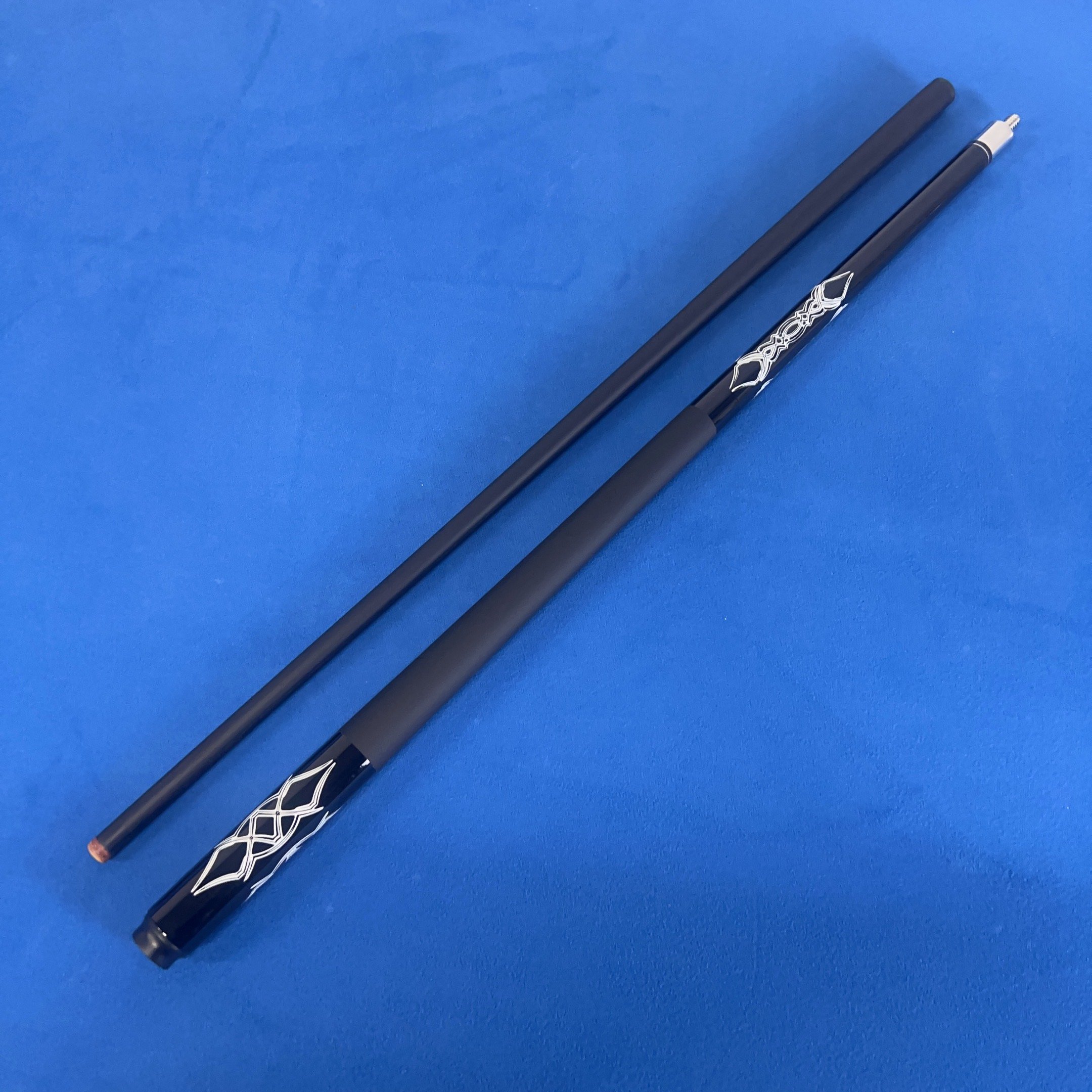 High Quality Carbon Fiber Pool Cue Shaft Custom 58 inches stick 1/2 split snooker Carbon Fiber billiard cue