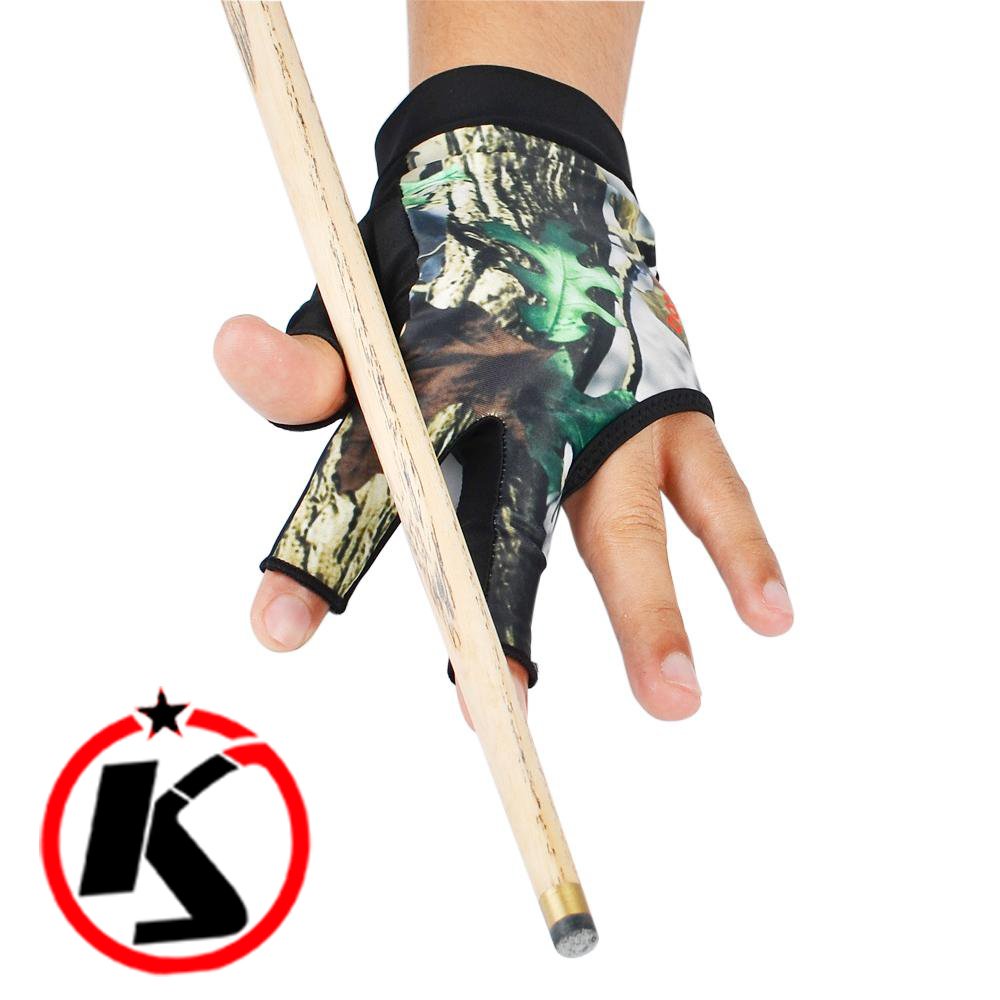 Wholesale Custom 3 Finger Snooker Gloves Made in Pakistan Billiard Gloves Accept OEM Customized Customs Logo Triangle 50 Pair PK