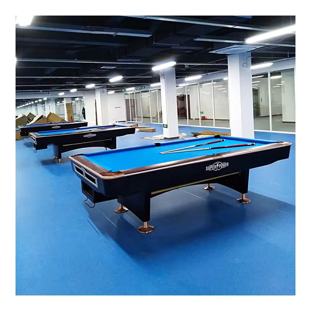 SuperPower Customizable High-End Pool tTable 7 '8' 9 'for Indoor Use