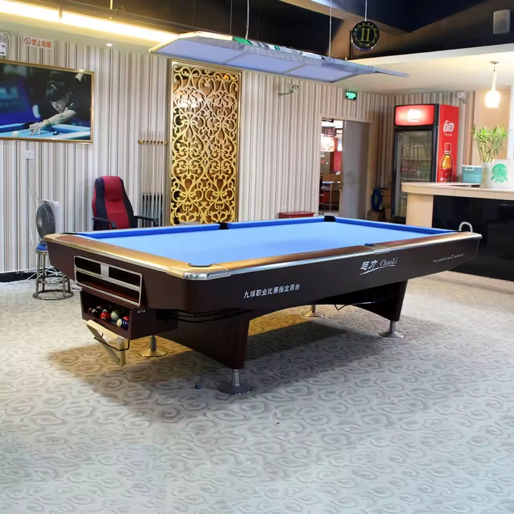 SuperPower Customizable High-End Pool tTable 7 '8' 9 'for Indoor Use