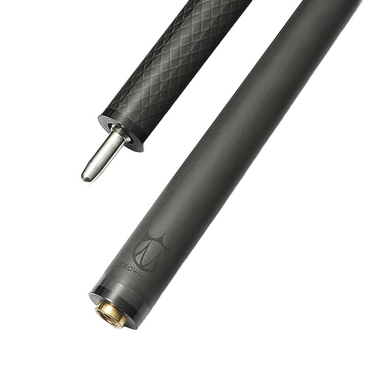For sale top grade pure carbon fiber 58 inch pool cue stainless steel interface quick lock tight snooker pool cue 11mm-12.5mm
