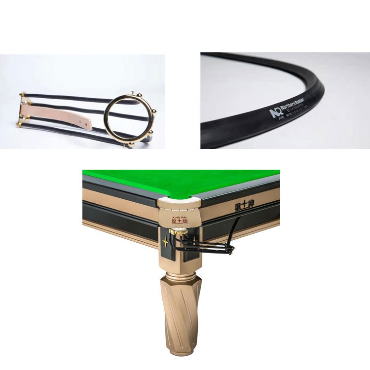 Professional steel cushion snooker pool table solid wood 12ft snooker table