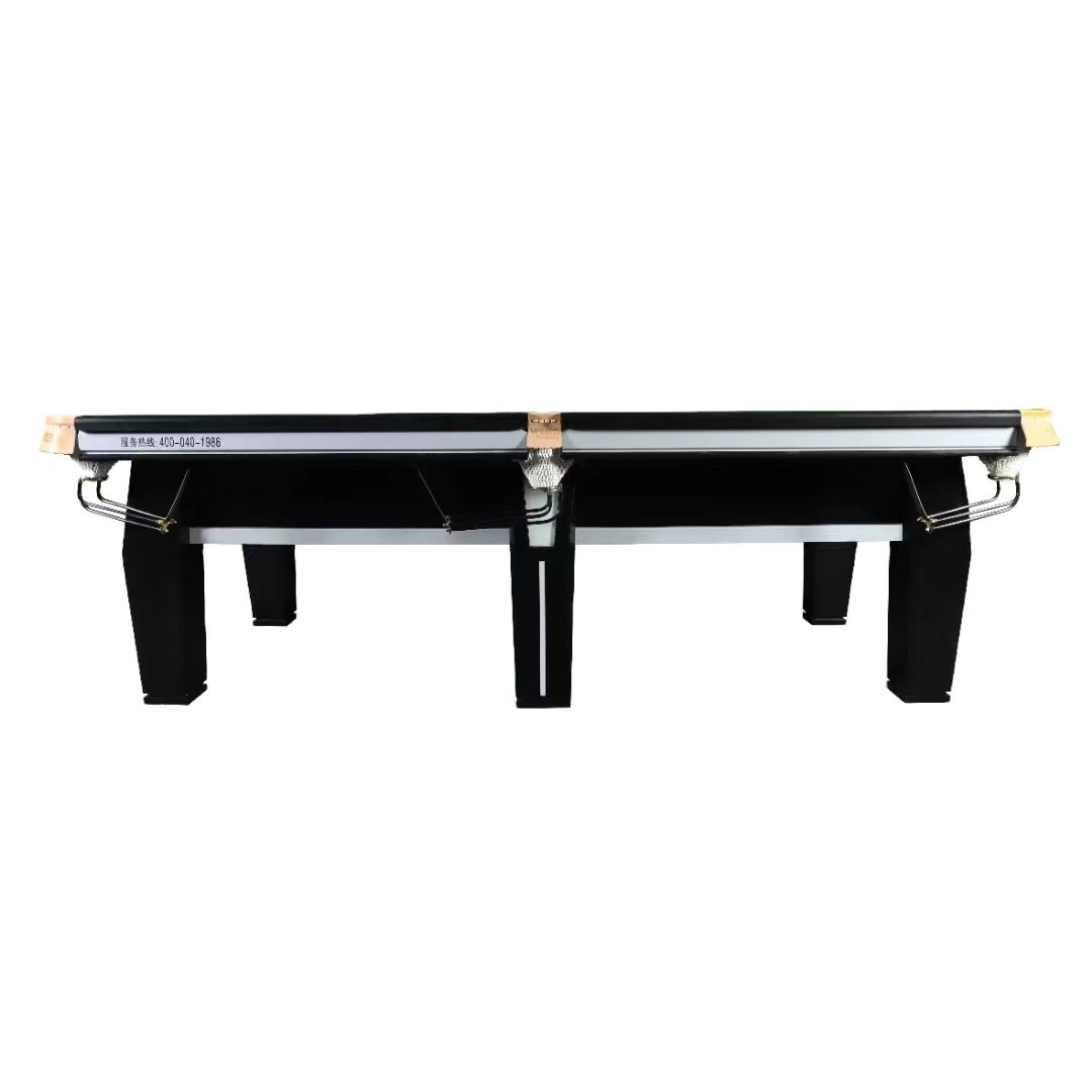 Wholesale Chinese Snooker 8 Ball Billiard Table Solid Wood Steel Cushion Slate Bed Pool Table
