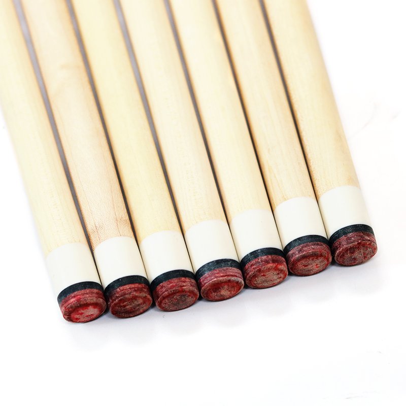 xikuno hot selling hybrid model 58 inch billiard maple pool cue with 13mm cue for sale