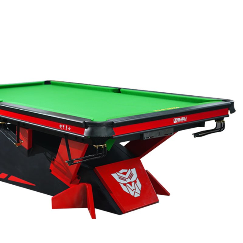 High appearance club billiards table new steel structure bluestone Chinese black eight ball table
