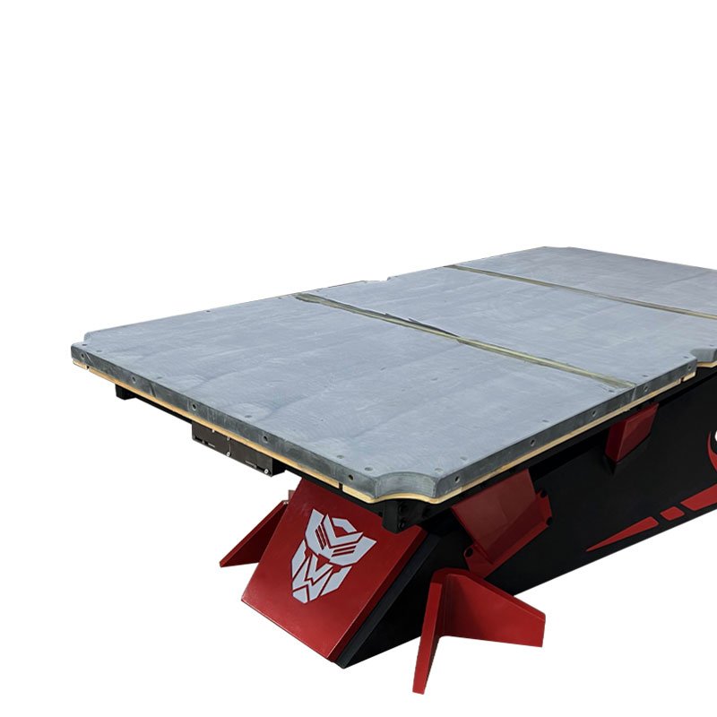 High appearance club billiards table new steel structure bluestone Chinese black eight ball table