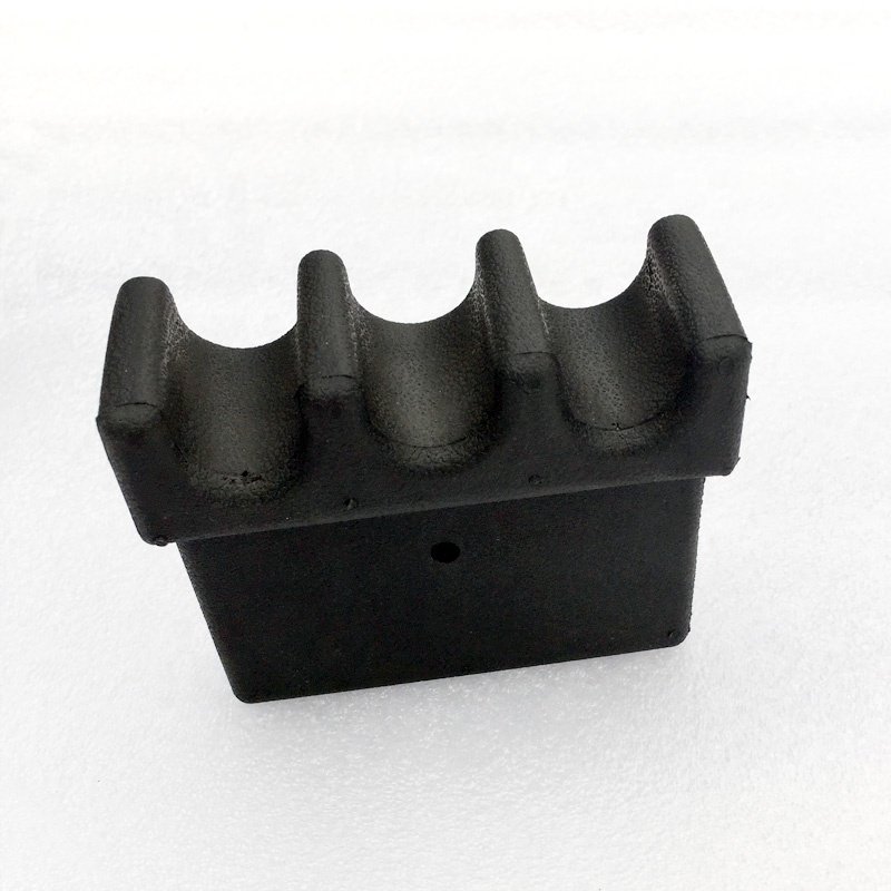 Popular Black Billiard Snooker Pool Cue Claw Rest Holder Rack 3Holes
