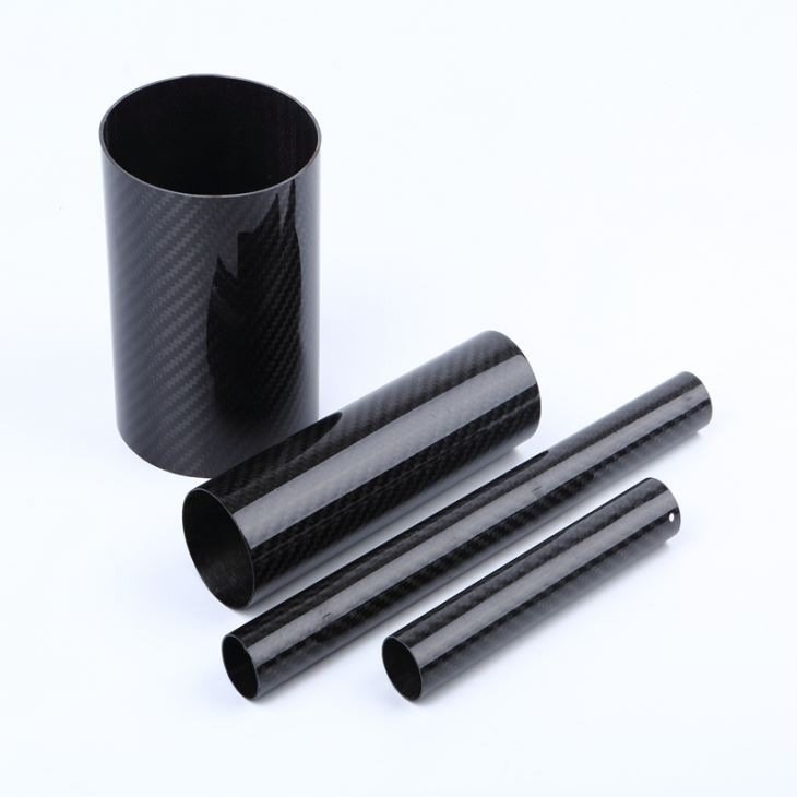 Customized Carbon Fiber Tube Billiards Club Hollow Taper Forelimb with Mid Head Carbon Fiber Forelimb