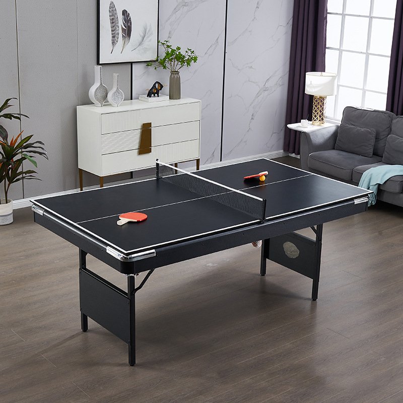 Wholesales Foldable Portable Installation Free 6.5ft 3 in 1 Multifunction Pool Table Snooker Table With Table Tennis board