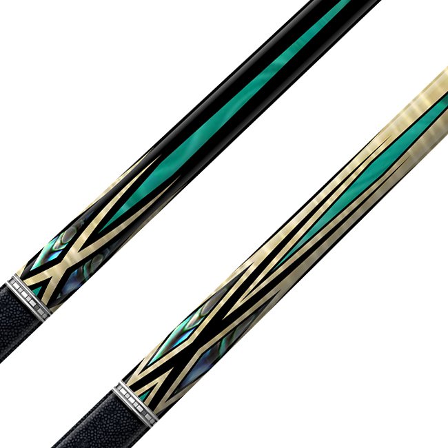 NO.29 Mai Ke si Custom Pool Cue Factory 1/2 Split Tip 12.4/12.9mm Maple Cue with Multiple Designs Lianpu OEM for Snooker & Bill