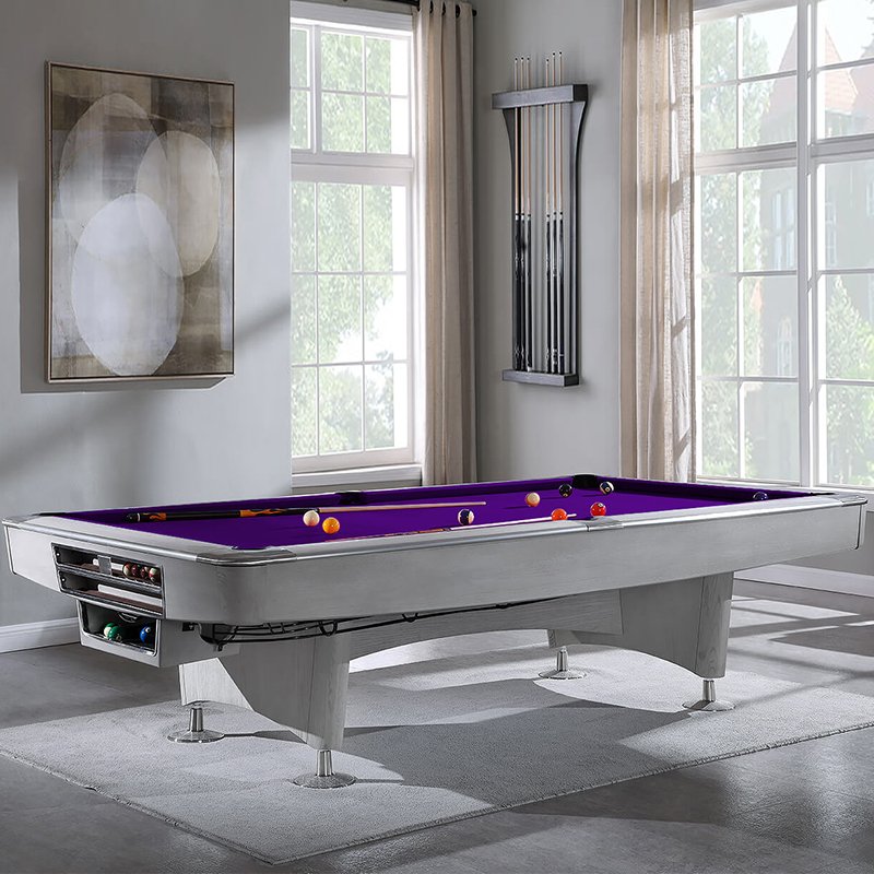 Xingsheng High Quality 7tf8tf9tf American Billiards Table Modern Design Stone Slate 9-Ball Snooker Table Outdoor Billiards Table