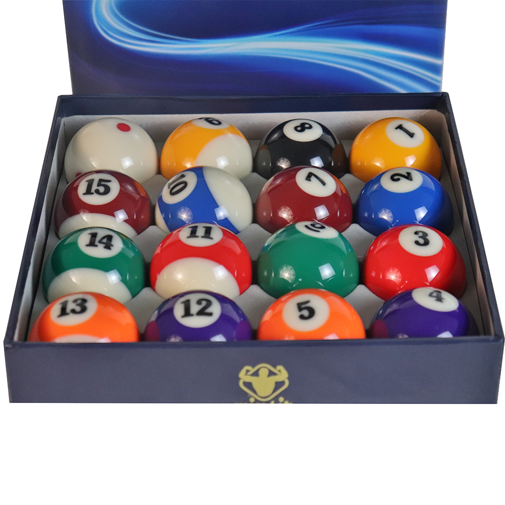 High-Quality Billiards Equipment Gold Medal Pool Table 3A Grade Large 57.2mm Snooker & Billiard Balls Set