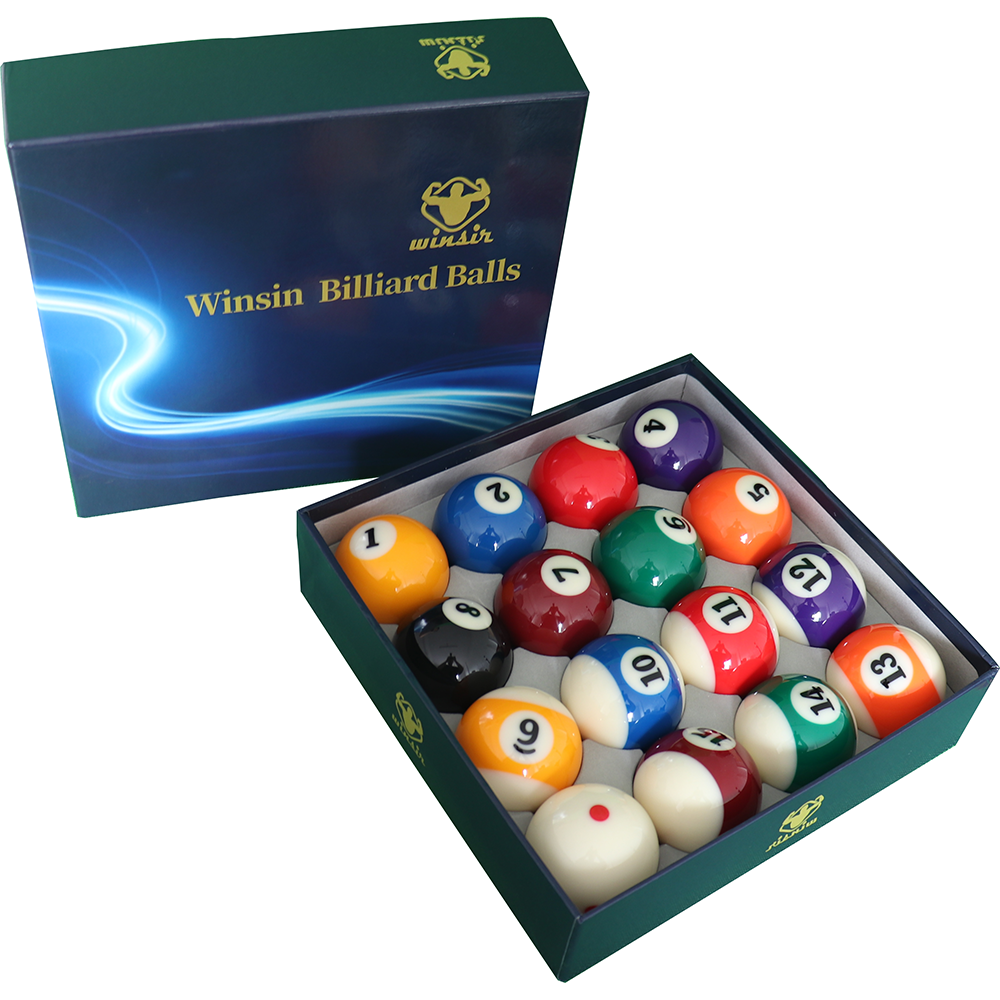 High-Quality Billiards Equipment Gold Medal Pool Table 3A Grade Large 57.2mm Snooker & Billiard Balls Set