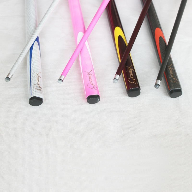 Discount Sales Superior Quality 1/2 Center Joint Snooker Carbon Fiber Billiard Cue for Sale