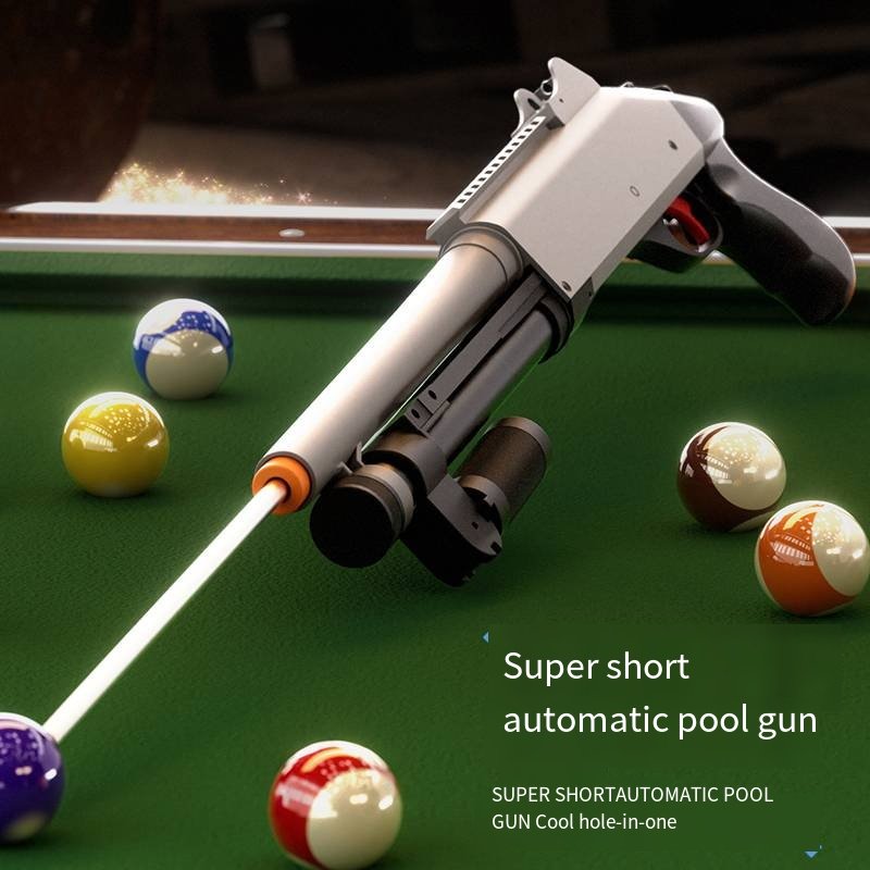KOUYIKOU 2024 NEW MODEL fun Gun pool cue board game competition game puzzle educational toy Snooker gun toy for adult and kid