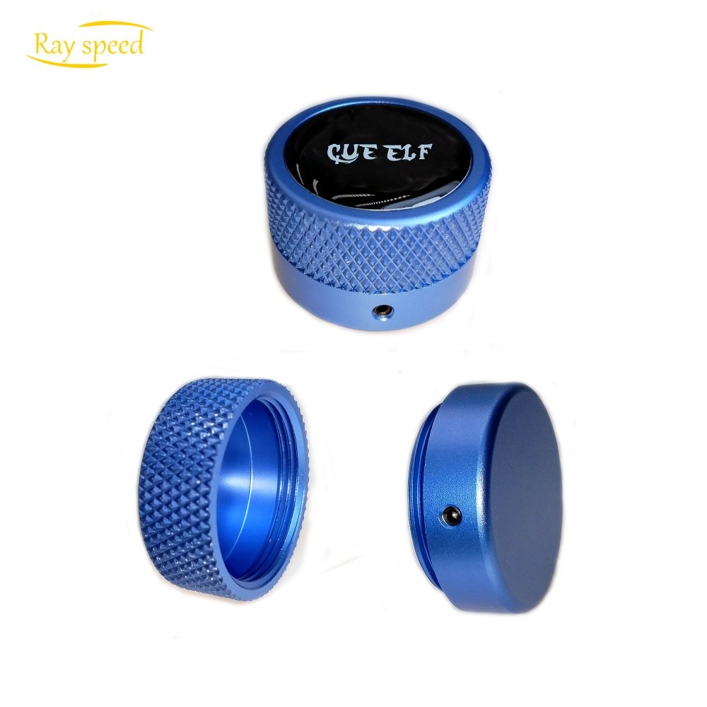 Rayspeed Pool Cue Chalk Holder-Portable Round Cue Chalk Holder for Billiard Cue Billiard Snooker Accessory Non-magnetic
