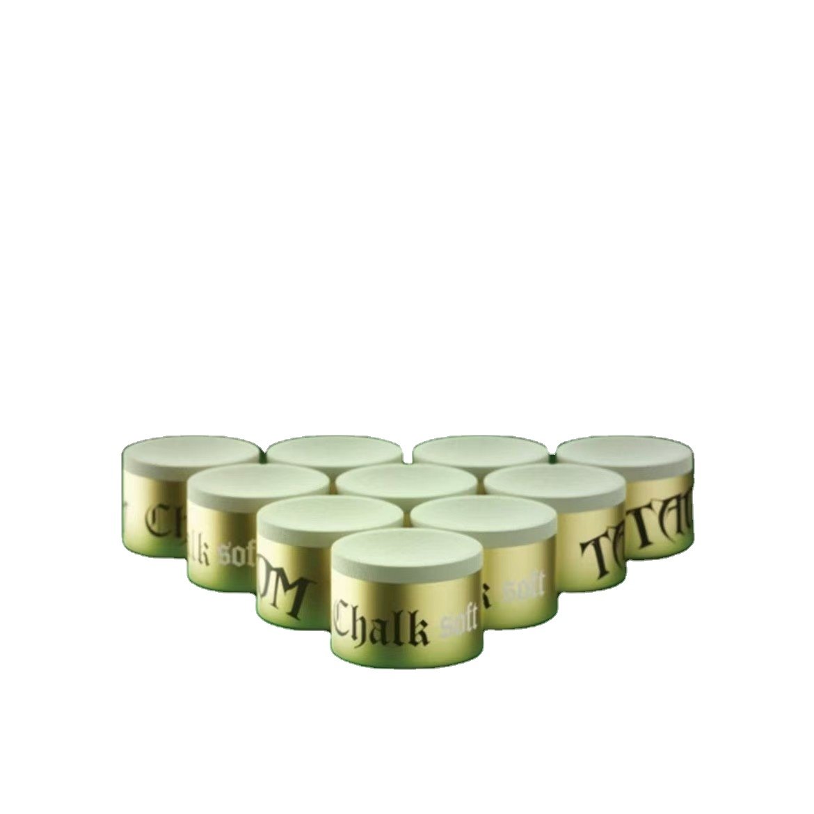 Taom V10 Professional Chalk Latest Formula from Taom Engineers Wood Rod Box for French Billiards