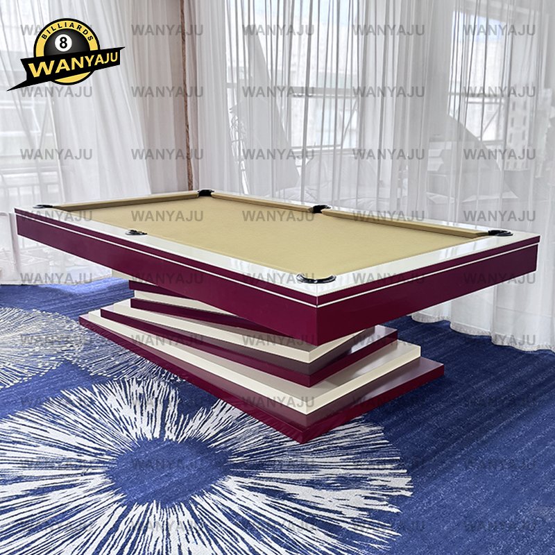 2024 Wanyaju Factory direct sale High-end customized billiard table automatic return system 7 ft 8 ft 9 feet snooker pool table