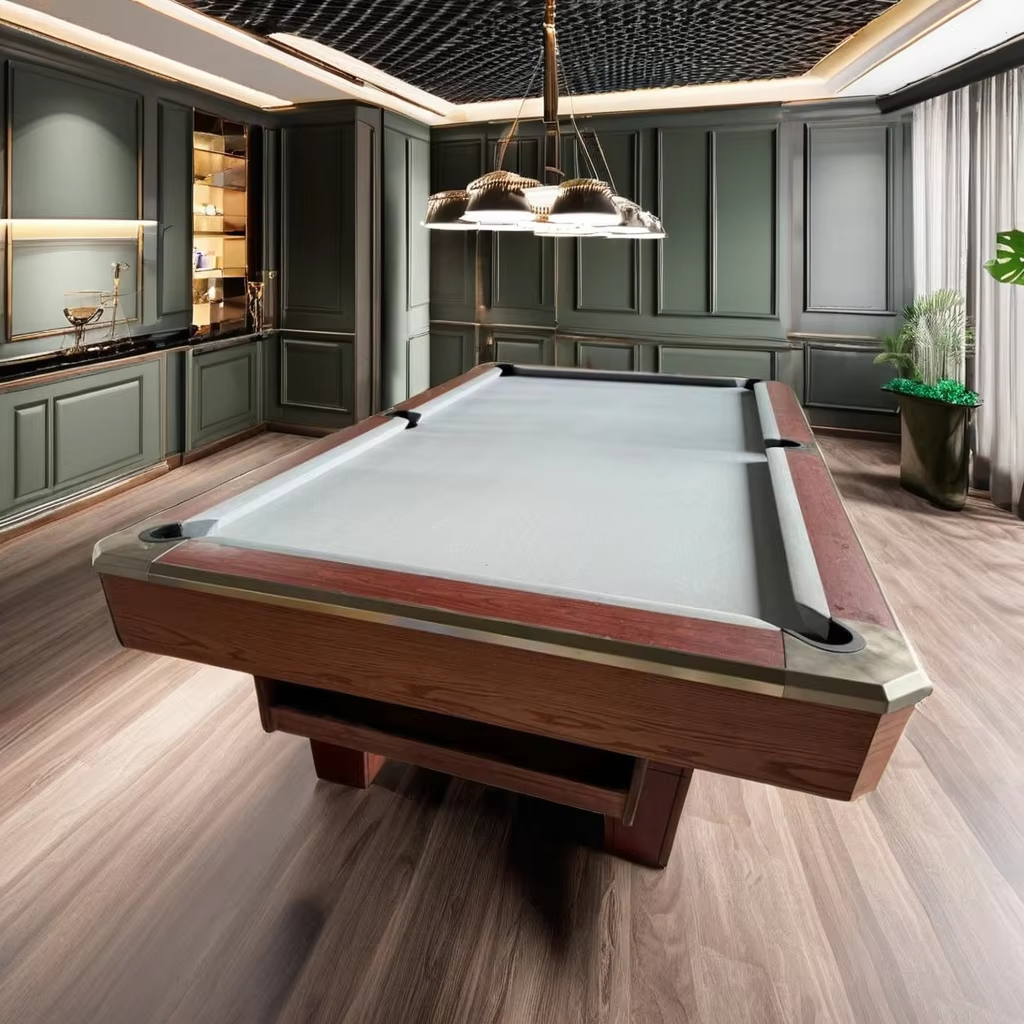 Professional Diamond Brand Snooker/Cue Table Full Size Green Cloth Pool Table Wood Original Factory Sale Cheap Price Slate PVC