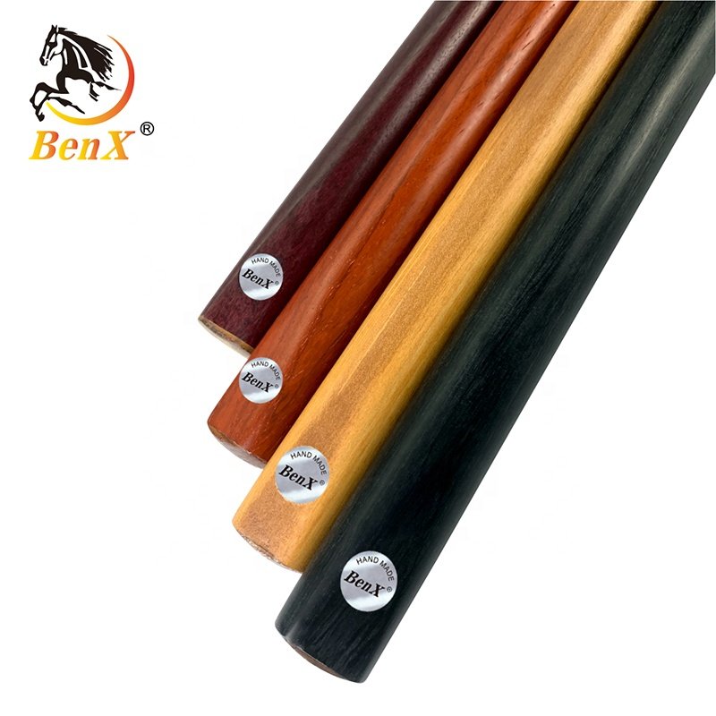 Benxiao solid wood 1pc snooker cue,rose wood, pool cue HAND MADE