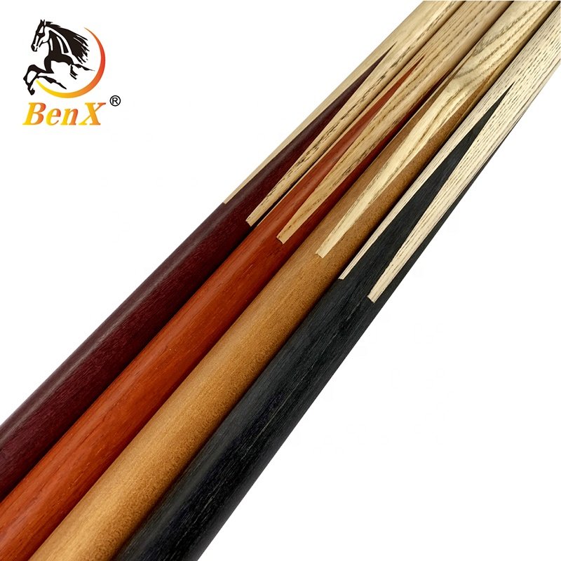 Benxiao solid wood 1pc snooker cue,rose wood, pool cue HAND MADE