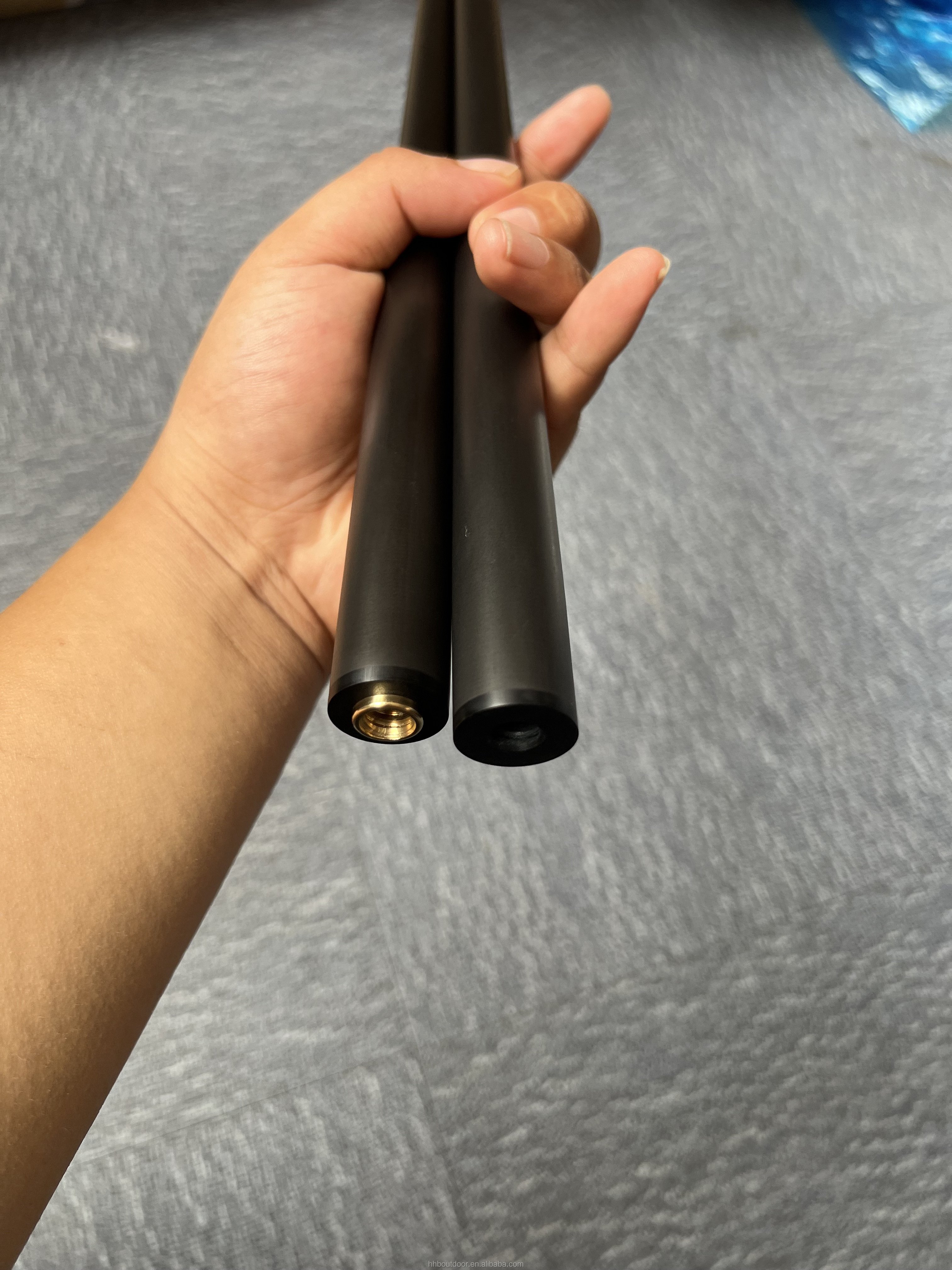 low deflection pool cue 12.8 13mm high tech carbon fiber shaft break cues