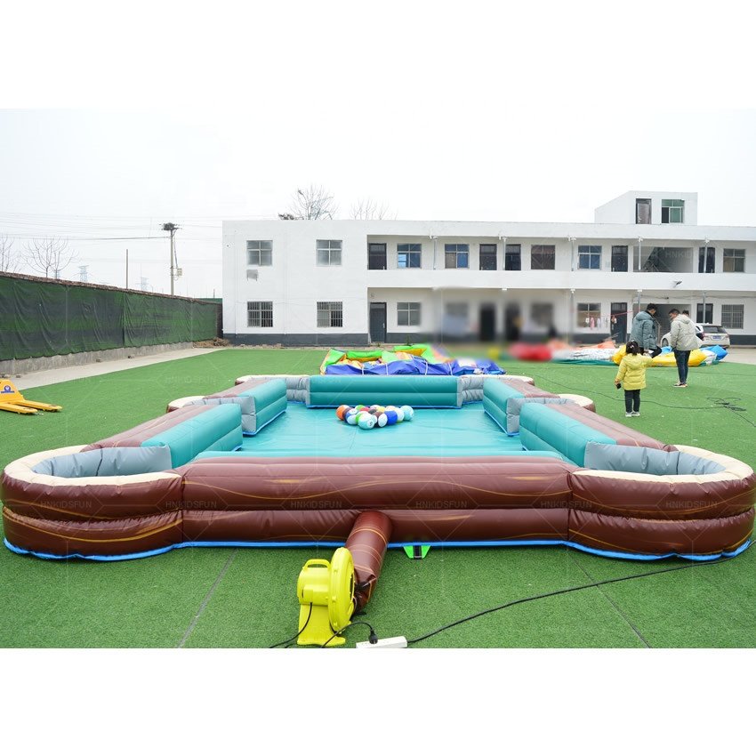 Inflatable Snooker Pitch Table for Outdoor and Indoor Events, Durable and Easy to Set Up, Perfect for Sports Entertainment