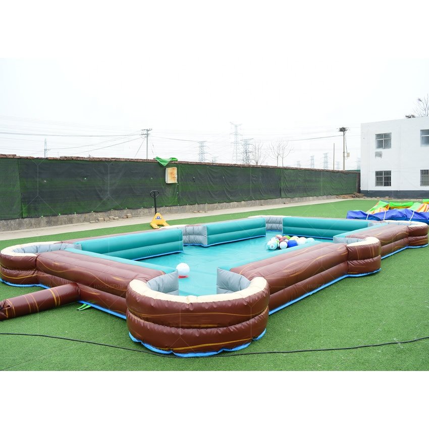 Inflatable Snooker Pitch Table for Outdoor and Indoor Events, Durable and Easy to Set Up, Perfect for Sports Entertainment