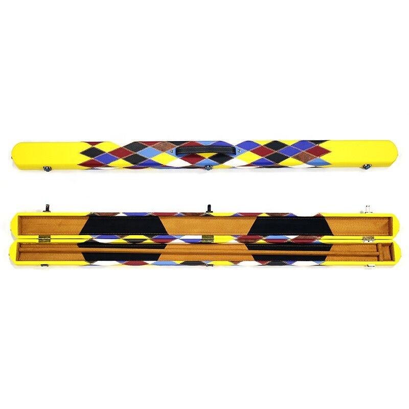 Factory directly price High Quality PU Leather 3/4 Billiard Snooker Cue Case Rod Bags For Sale