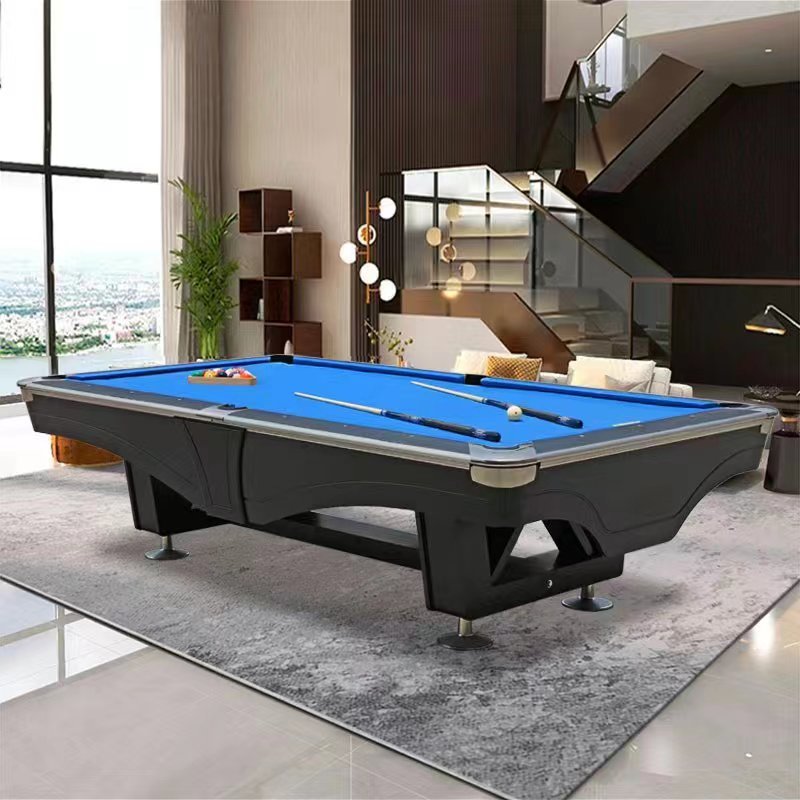 Bojue factory Customized Billiard Game Pool Table Sports Nine Ball Pool Table Snooker with Solid Wood Legs and Slate Cushions