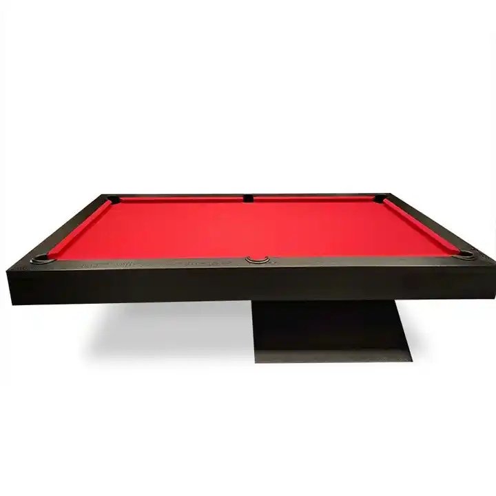 Most Popular 6FT MDF Snooker Pool Billiard Table Custom Size Modern Style Green Cloth Rubber Cushions Wood Metal Legs Cues Sale