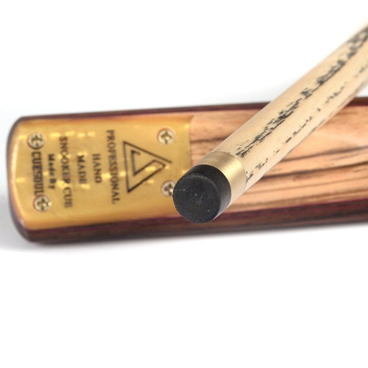 57-1/4 Inch Walnut 3/4 Piece Snooker Cue-18oz