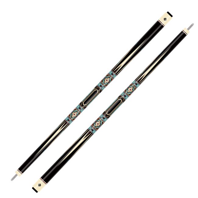 Hua Chuang No.43 Series 1/2 Split Carbon Fiber Cue 12.4mm 12.9mm OEM Customizable Snooker/Billiard Cues for Pool Sports
